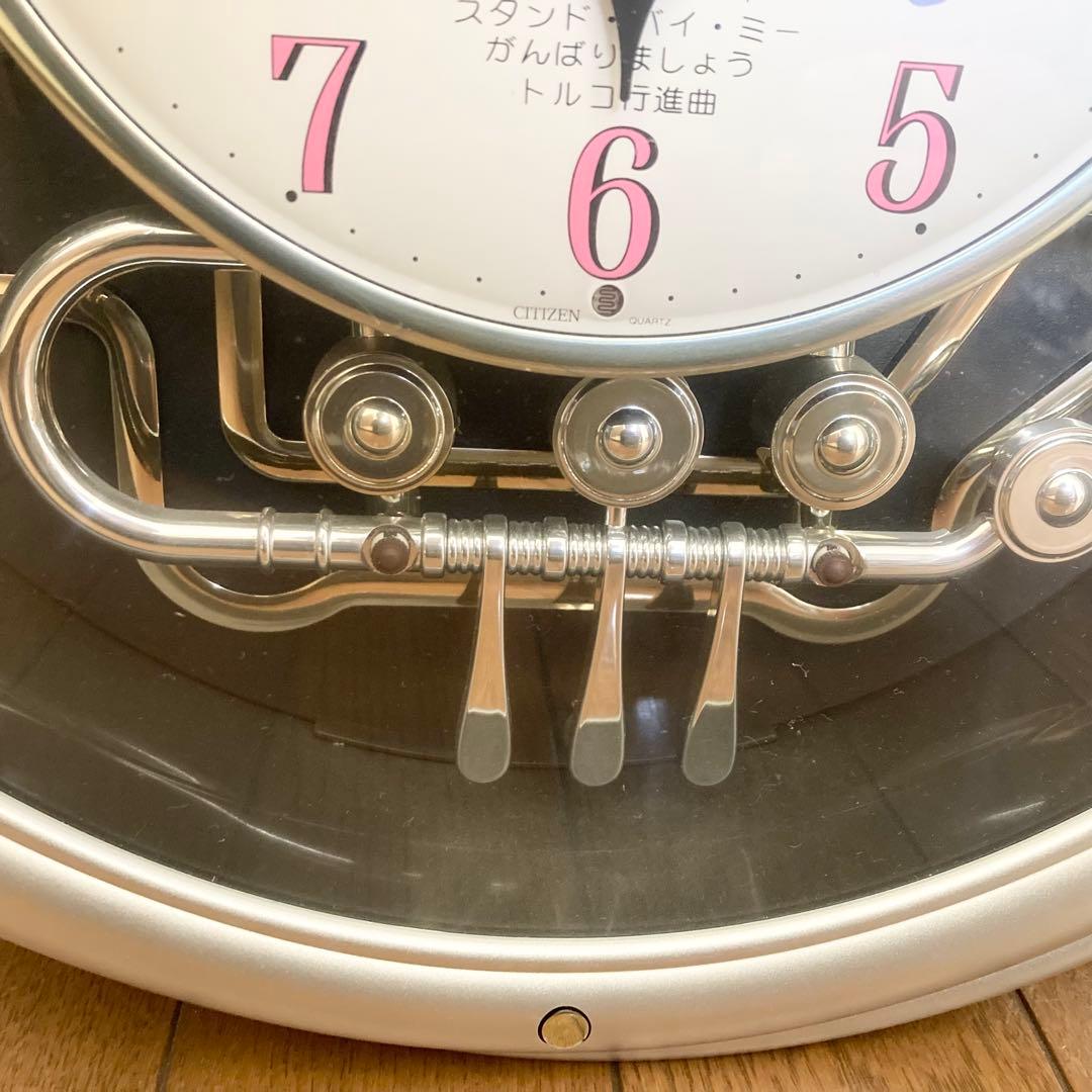 シチズン スヌーピー 掛け時計 4MH725