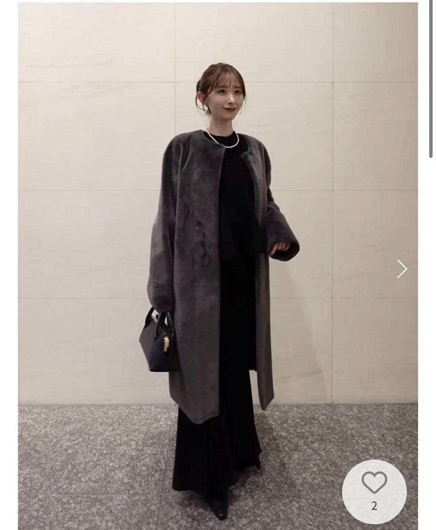 anuans アニュアンス　コート　今期完売