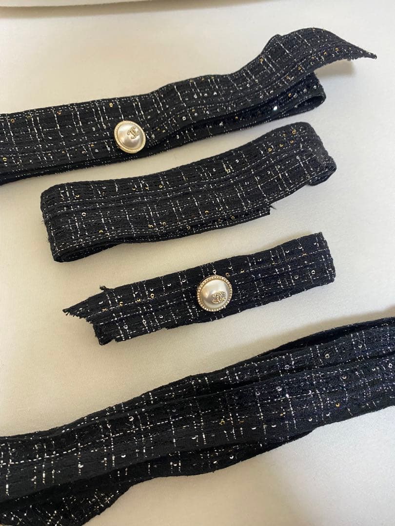 CHANEL ホリデーラッピング2024 クリスマスラッピングリボン　チャーム