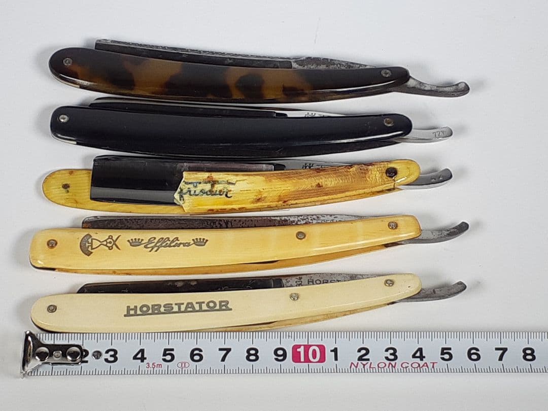 SOLINGEN　西洋剃刀　5点　ドイツ製　ゾーリンゲン　カミソリ　レザー