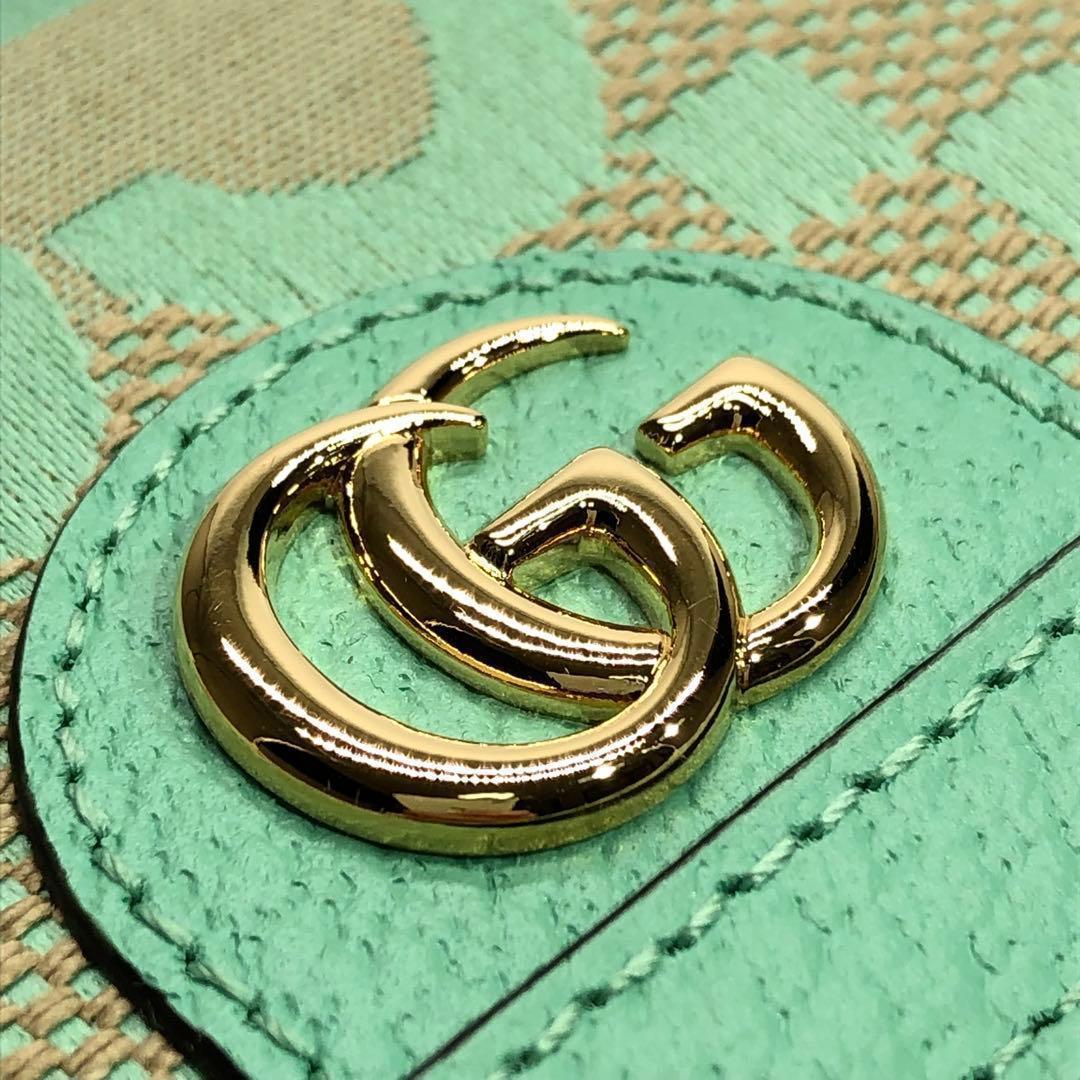 未使用✨希少 箱付 グッチ オフィディア ジャンボG コンパクトウォレット