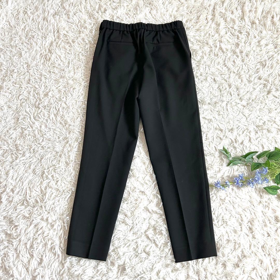 美品⁂グリーンレーベルリラクシング⁂ダブルクロス　パンツセットアップ　洗える　M