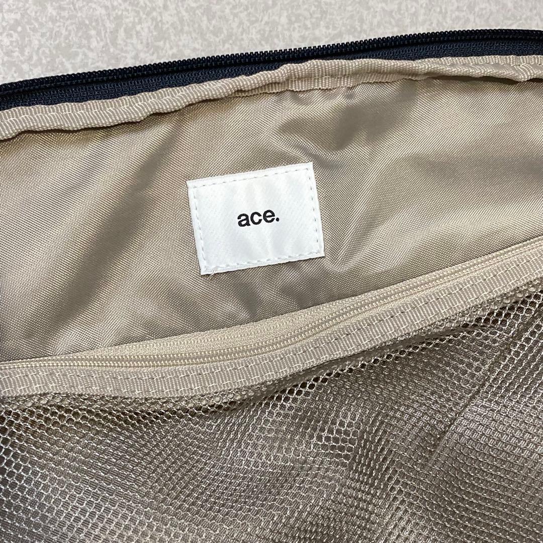 希少　エース　ACE リュック　キャリーバッグ　2WAY 機内持込可　ネイビー