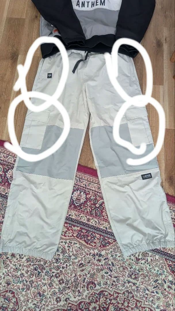 ANTHEM スノーボードウェア パーカーとパンツセット