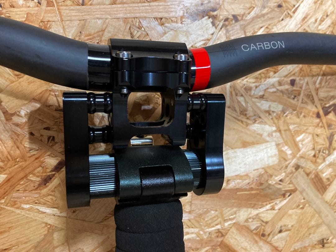 ダホン用　ハンドルポスト(伸縮式) カーボンハンドル　ステム
