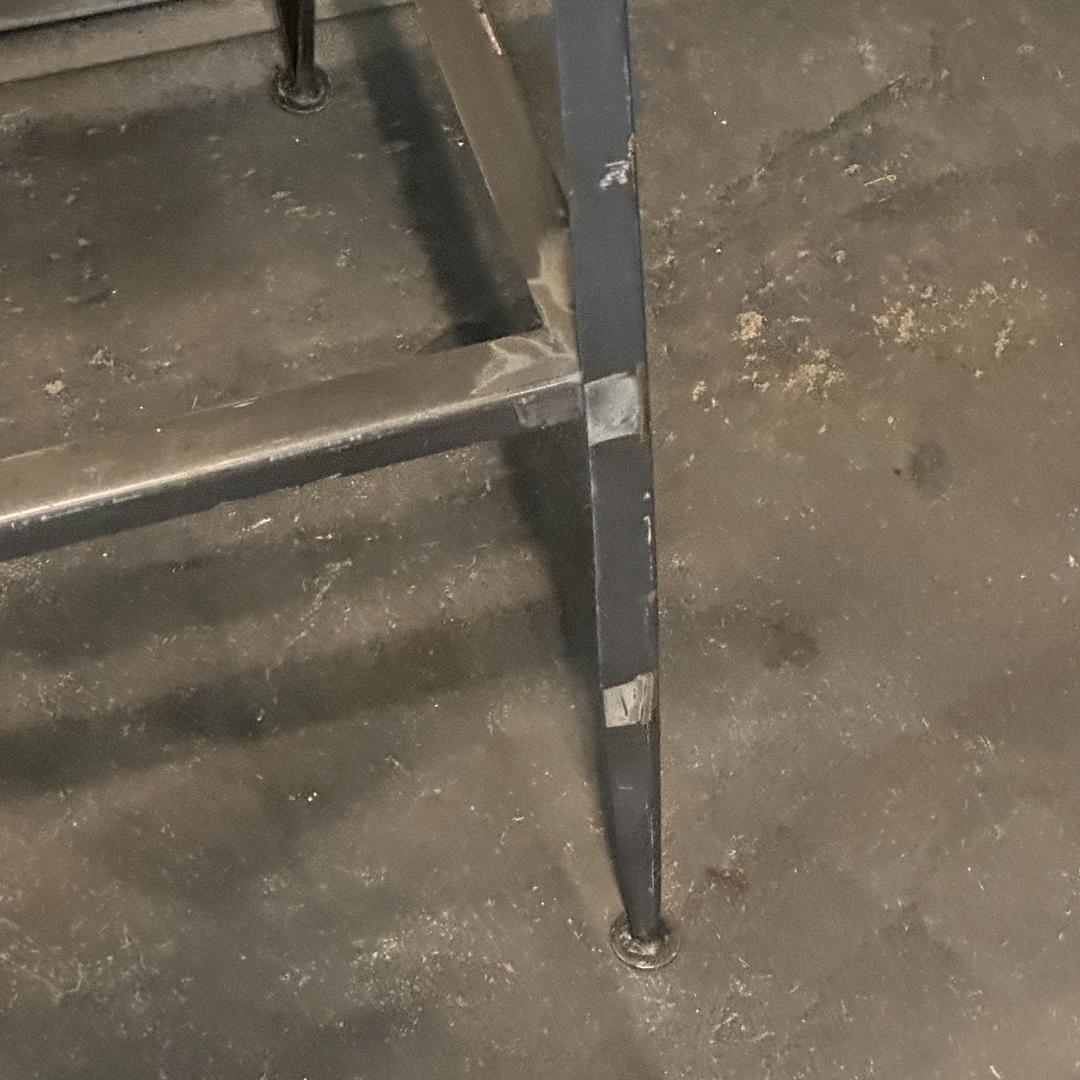 インダストリアル メタルハイスツール バーチェア 座面高76cm