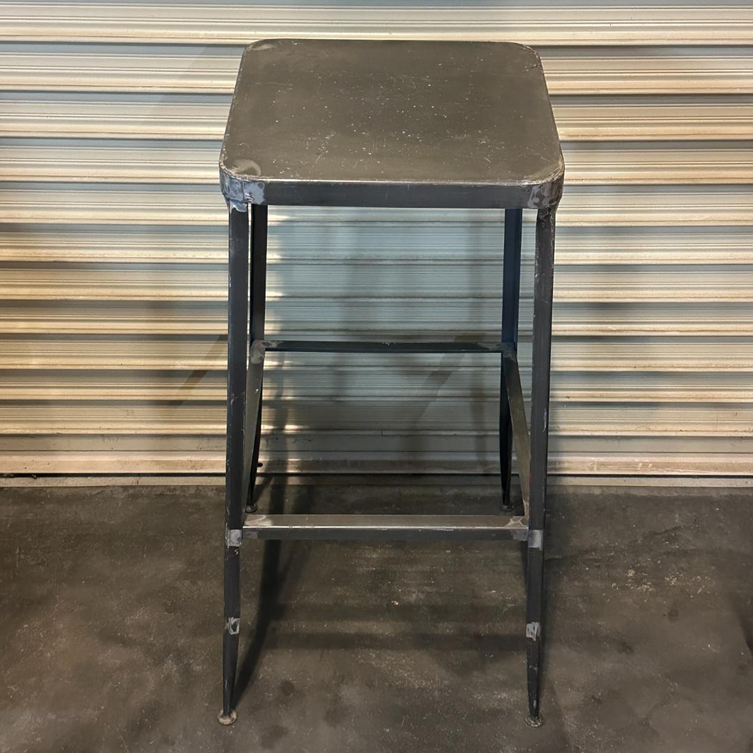 インダストリアル メタルハイスツール バーチェア 座面高76cm
