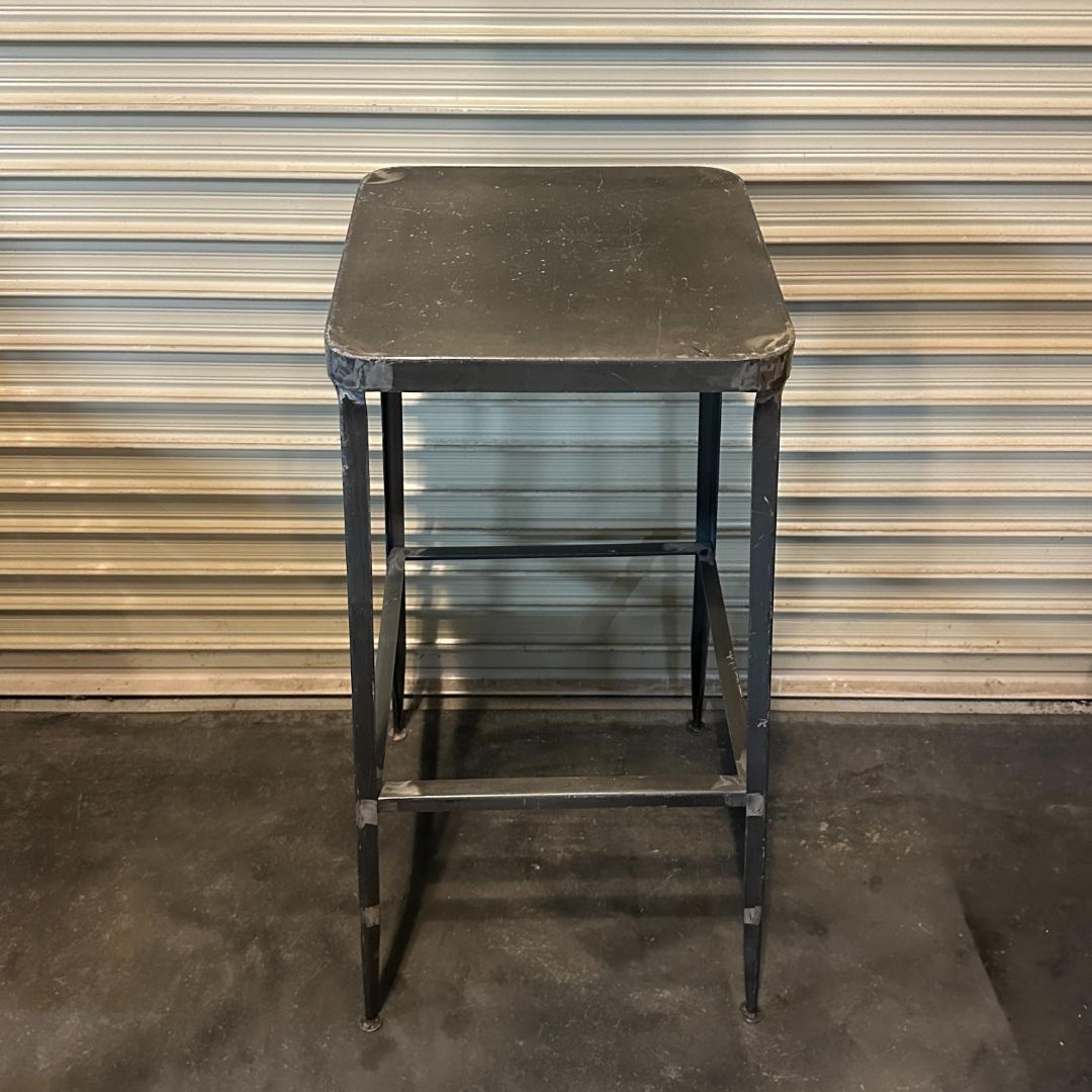 インダストリアル メタルハイスツール バーチェア 座面高76cm