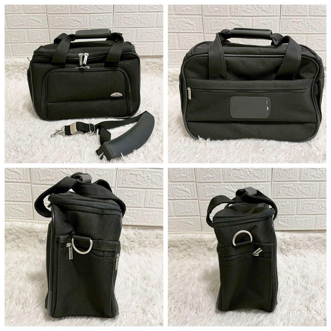 美品　サムソナイト　キャリーケース　キャリーオンバッグ　機内持込　ブラック
