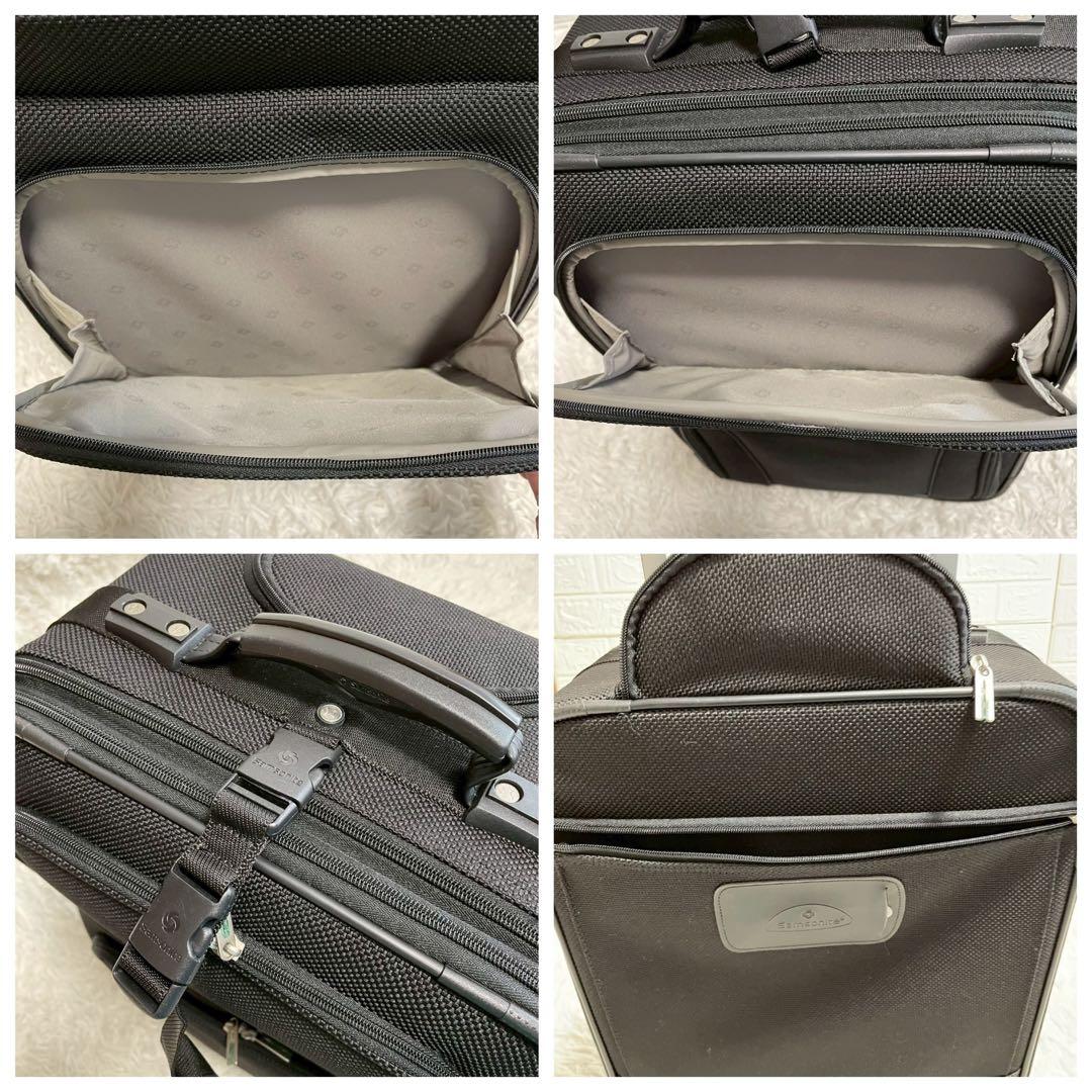 美品　サムソナイト　キャリーケース　キャリーオンバッグ　機内持込　ブラック