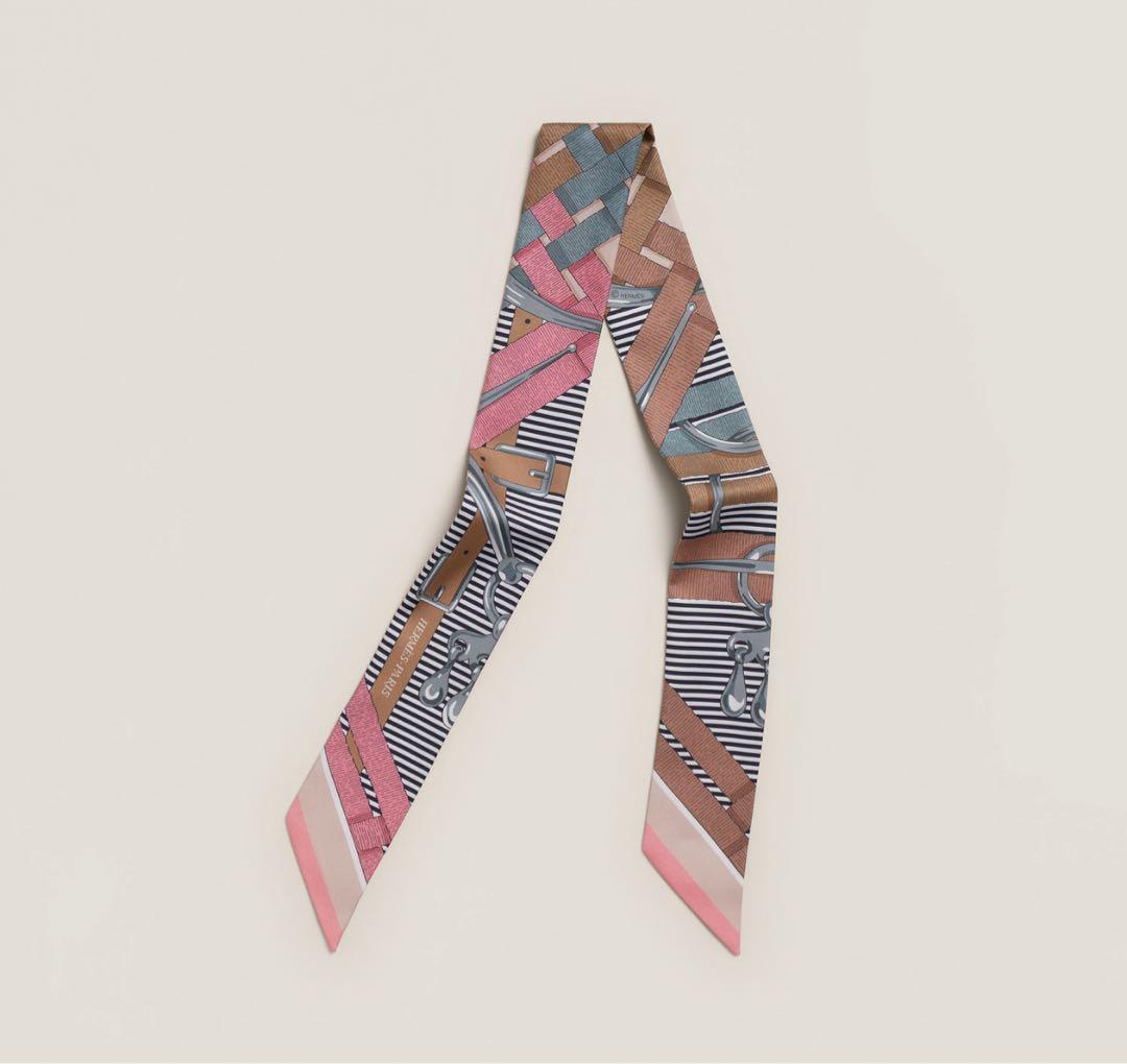 【新品未使用】エルメス　ツイリー　馬銜・シュミーズ