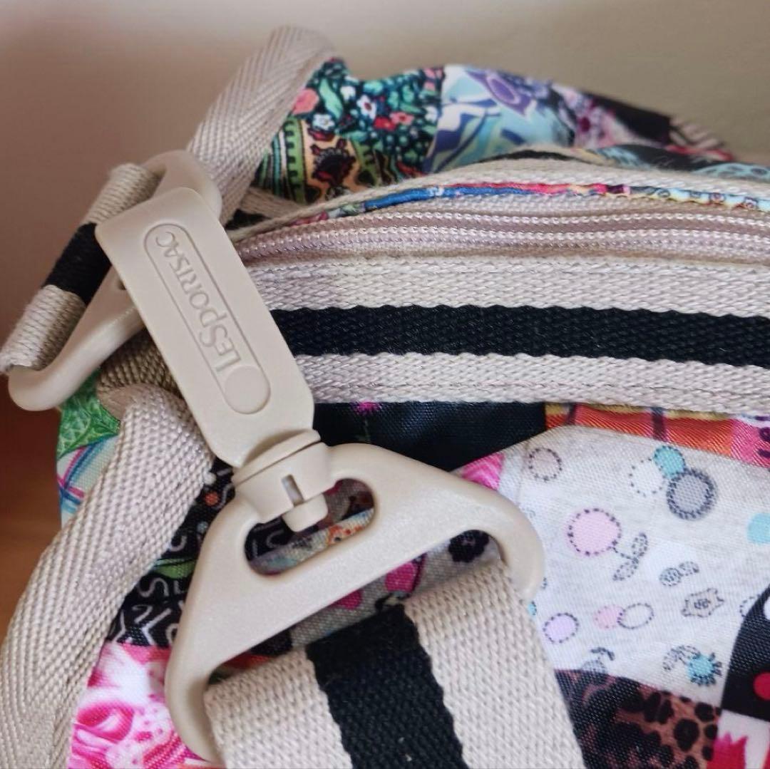 レスポートサック　ラージ　パッチワーク風ボストンバッグ