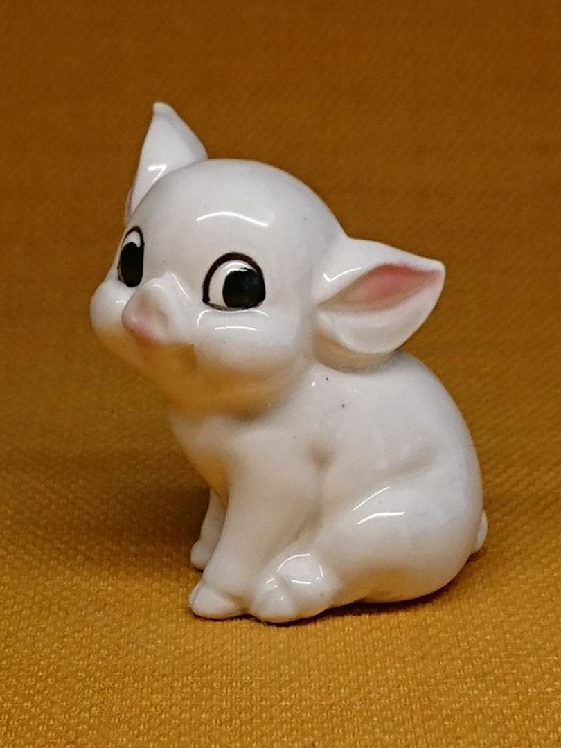 子豚　ブタ　陶器　オブジェ　置物　インテリア　工芸品　美術品　A3315
