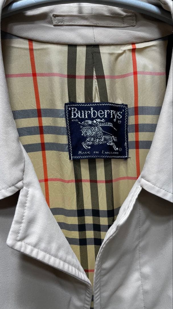 Burberrys Burberry ベージュ トレンチコート チェック柄裏地