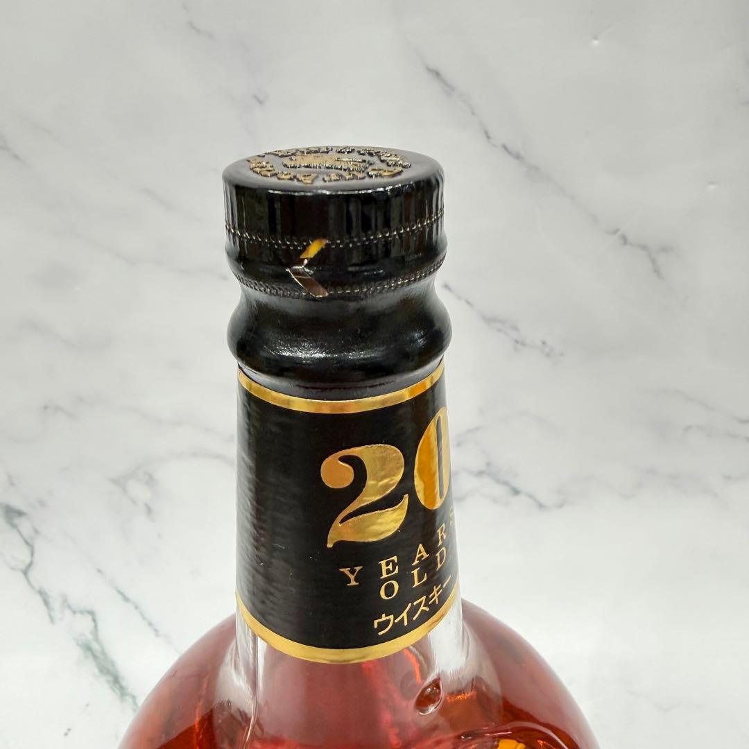 希少　レア古酒　Burberrys バーバリースコッチウイスキー20年700ml