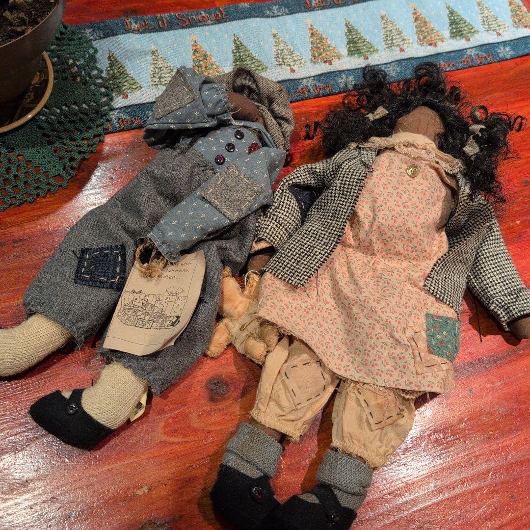 アティックベイビーズ　ビンテージスタイル人形