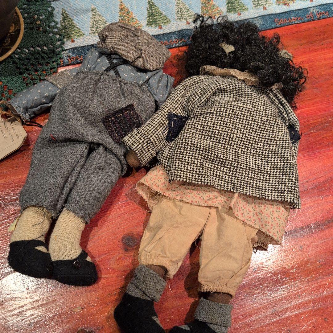 アティックベイビーズ　ビンテージスタイル人形