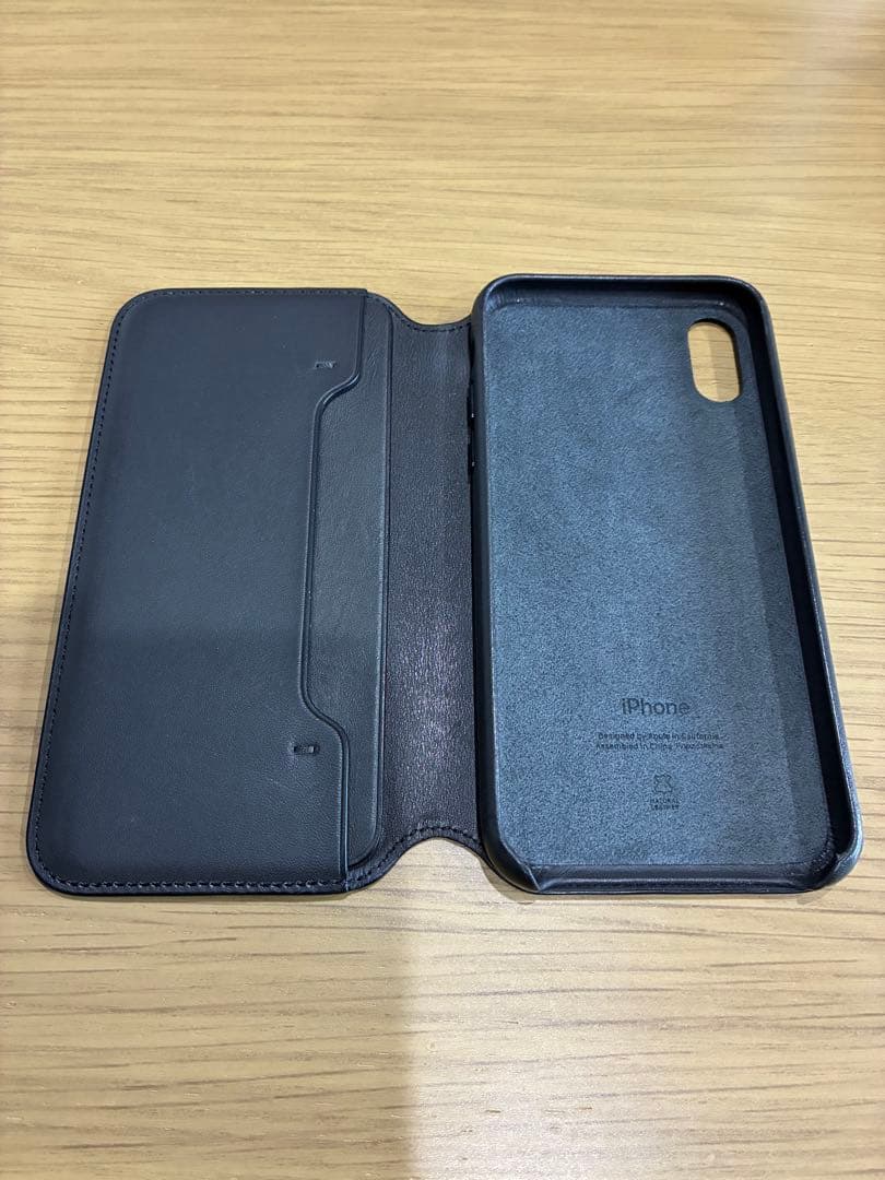Apple iPhone Xs 256GB ブラック + レザーフォリオ