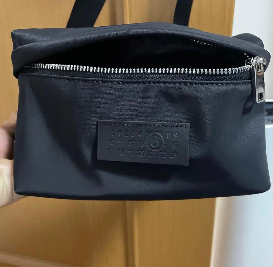 MM6 Maison Margiela ロゴ タグ ベルトバッグ ワンショルダー