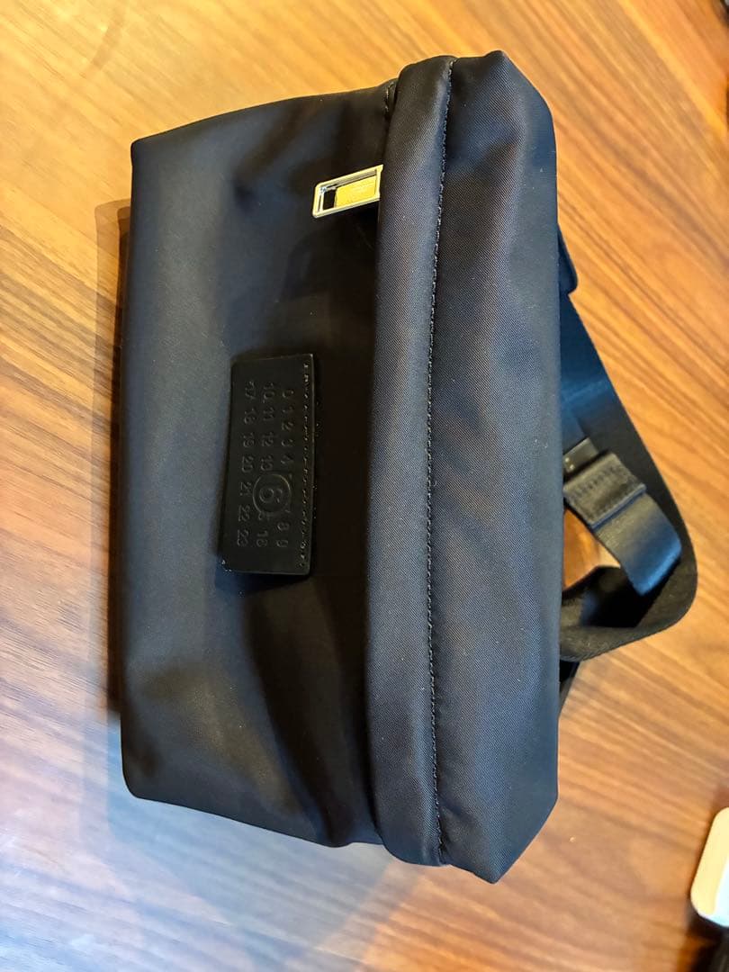 MM6 Maison Margiela ロゴ タグ ベルトバッグ ワンショルダー