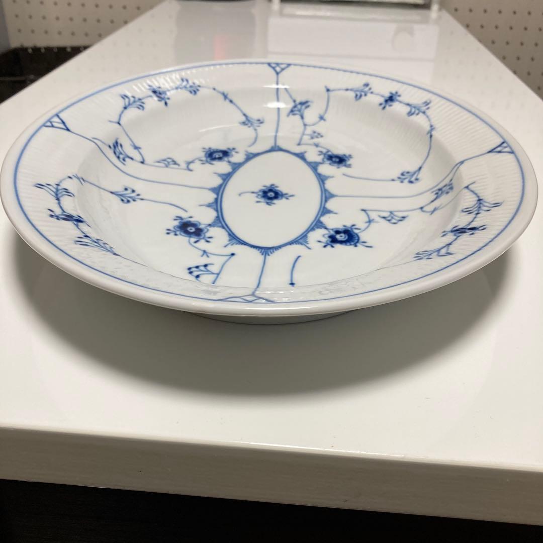 ロイヤルコペンハーゲン　36cm特大フルーツプレート ブルーフルーテッド