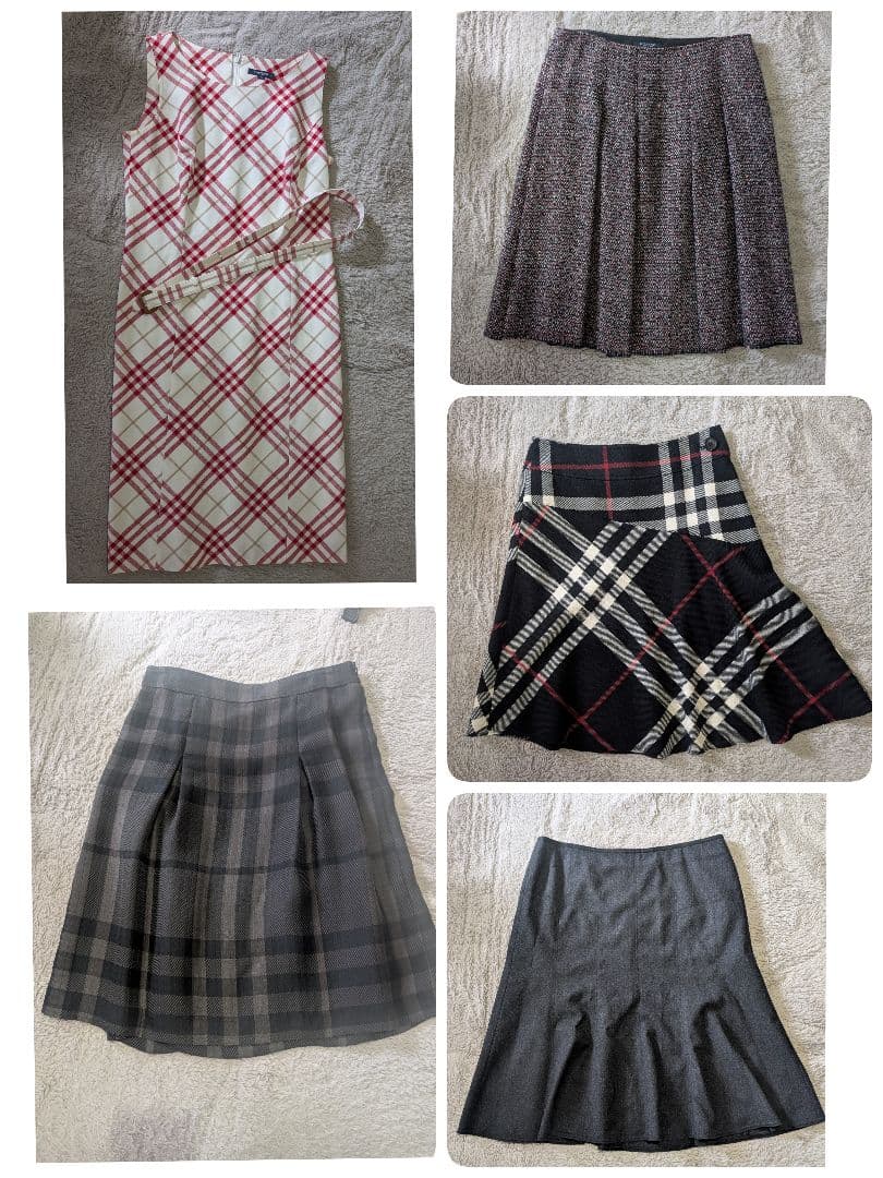 BURBERRY　LONDON　スカート　ワンピースセット