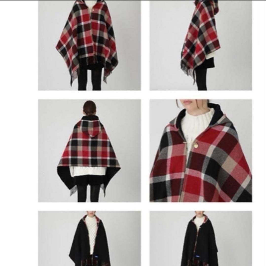 BLUE LABEL CRESTBRIDGE ショール ポンチョ