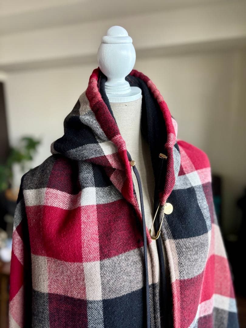 BLUE LABEL CRESTBRIDGE ショール ポンチョ