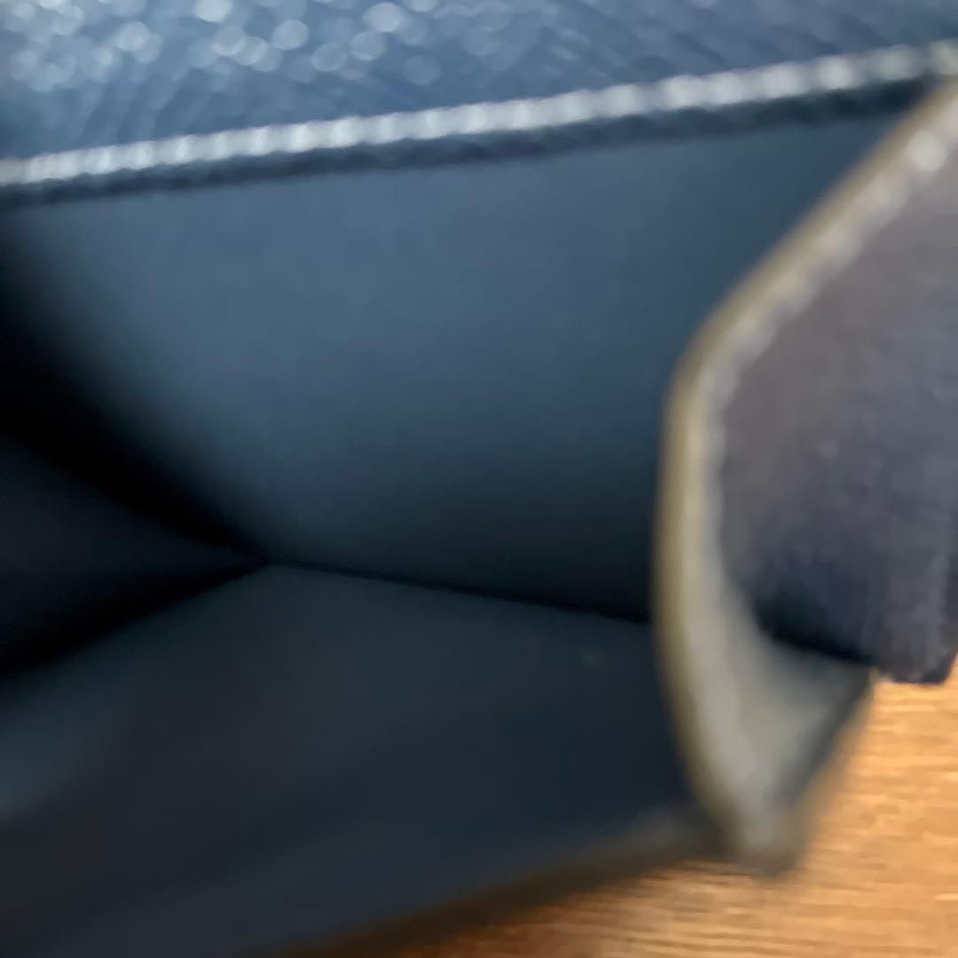 COACH コーチ　CU371　クロスグレインレザー　二つ折り財布　未使用品