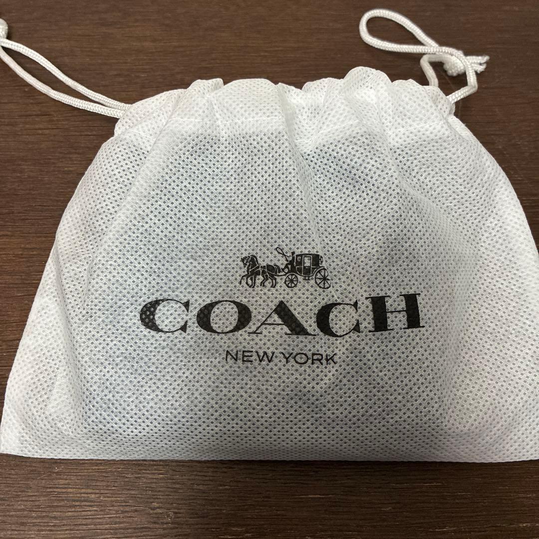 COACH コーチ　CU371　クロスグレインレザー　二つ折り財布　未使用品