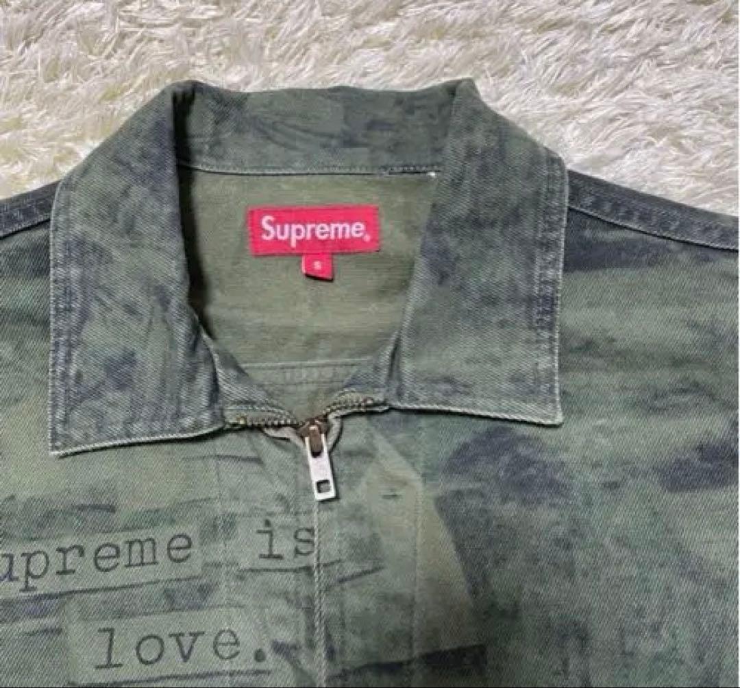ジャケット・アウター Supreme is Love Denim Work Jacket 19AW