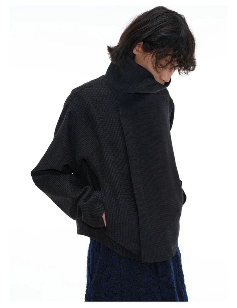 【即日発送】Jcaesar ZIPPER JACKET S 斜めジップジャケット