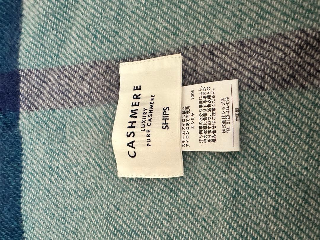 SHIPS カシミヤ マフラー