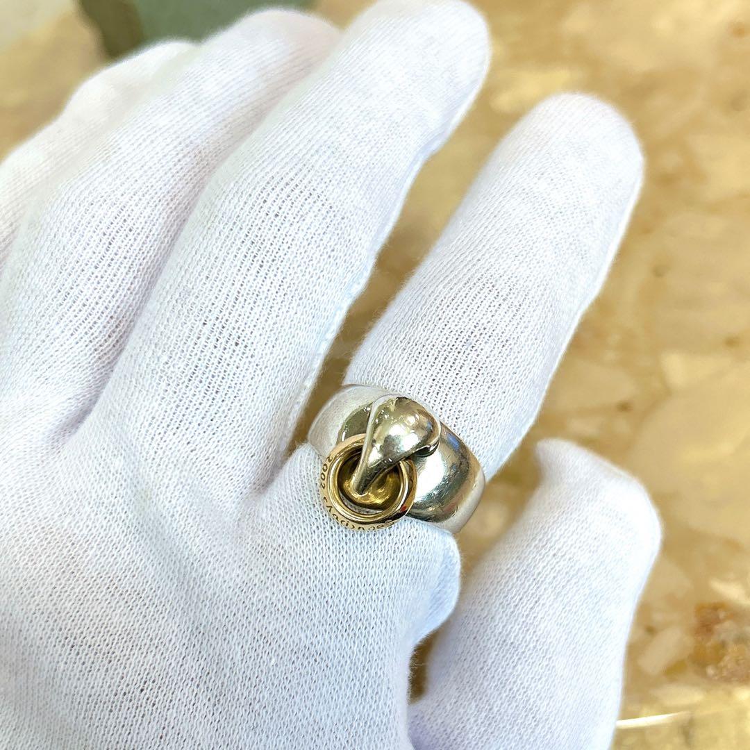 激レア K18 エムズコレクション ノック リング 24号