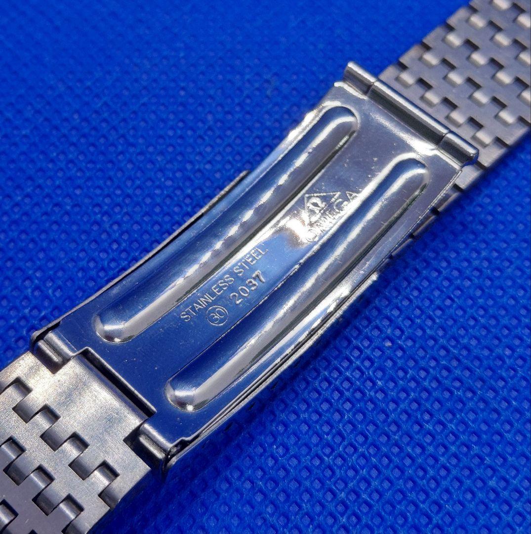 【新品・未使用】 OMEGA オメガ 純正 ヴィンテージ 金属ベルト ⑥