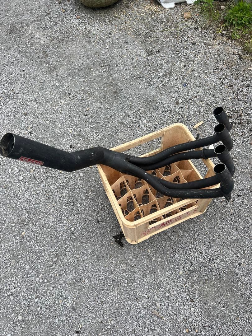 CB400Fアルファレーシングマフラー当時物