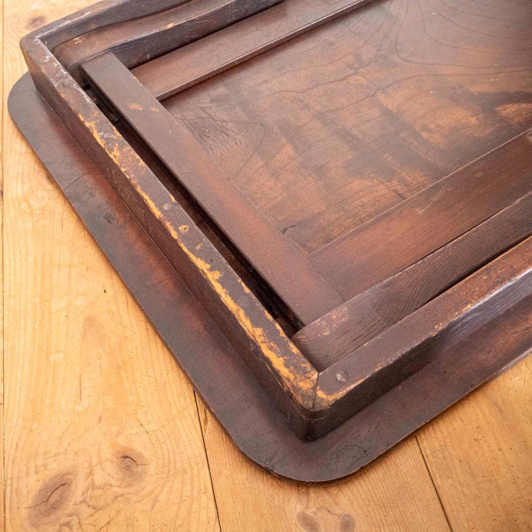 古いちゃぶ台　折りたたみ　古道具