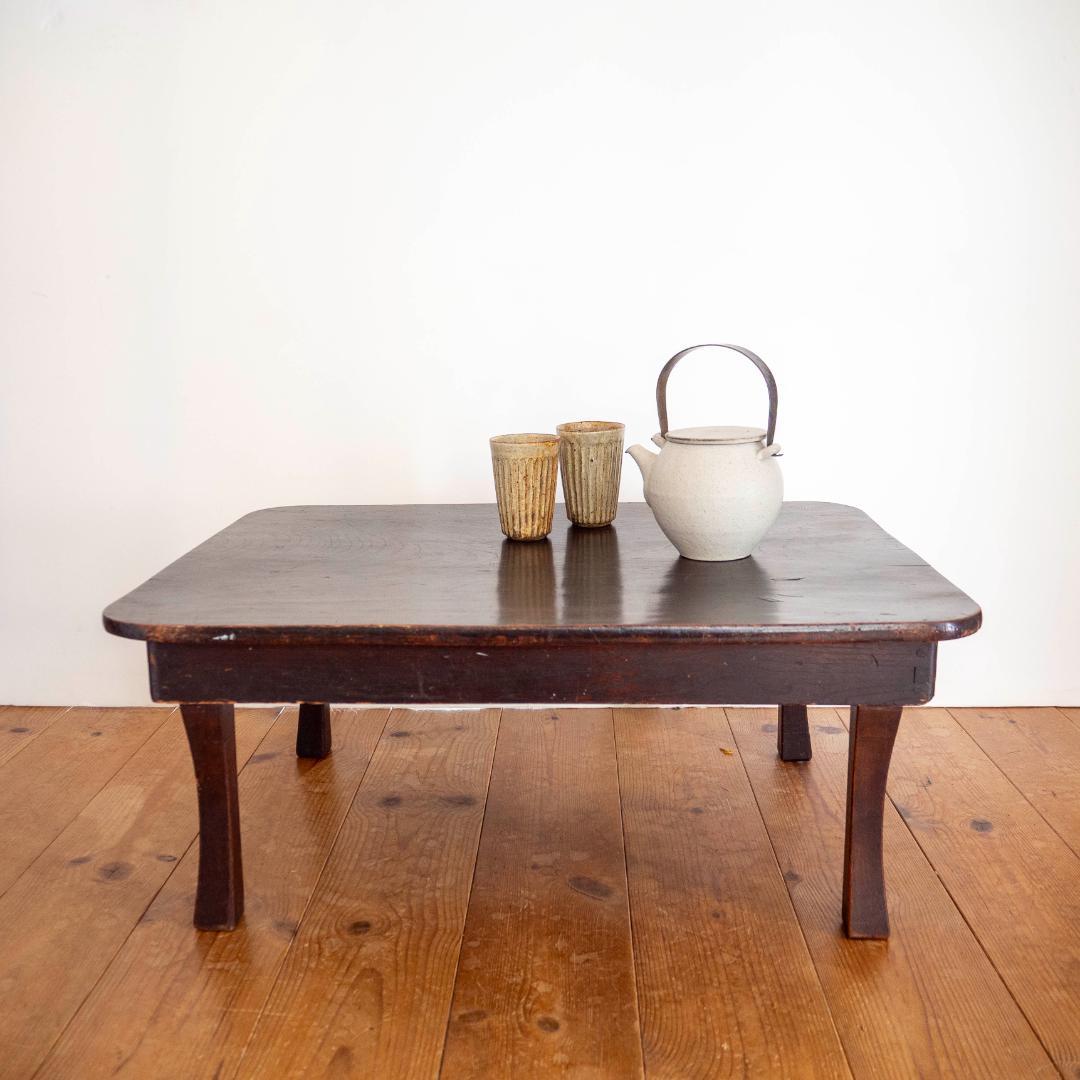 古いちゃぶ台　折りたたみ　古道具