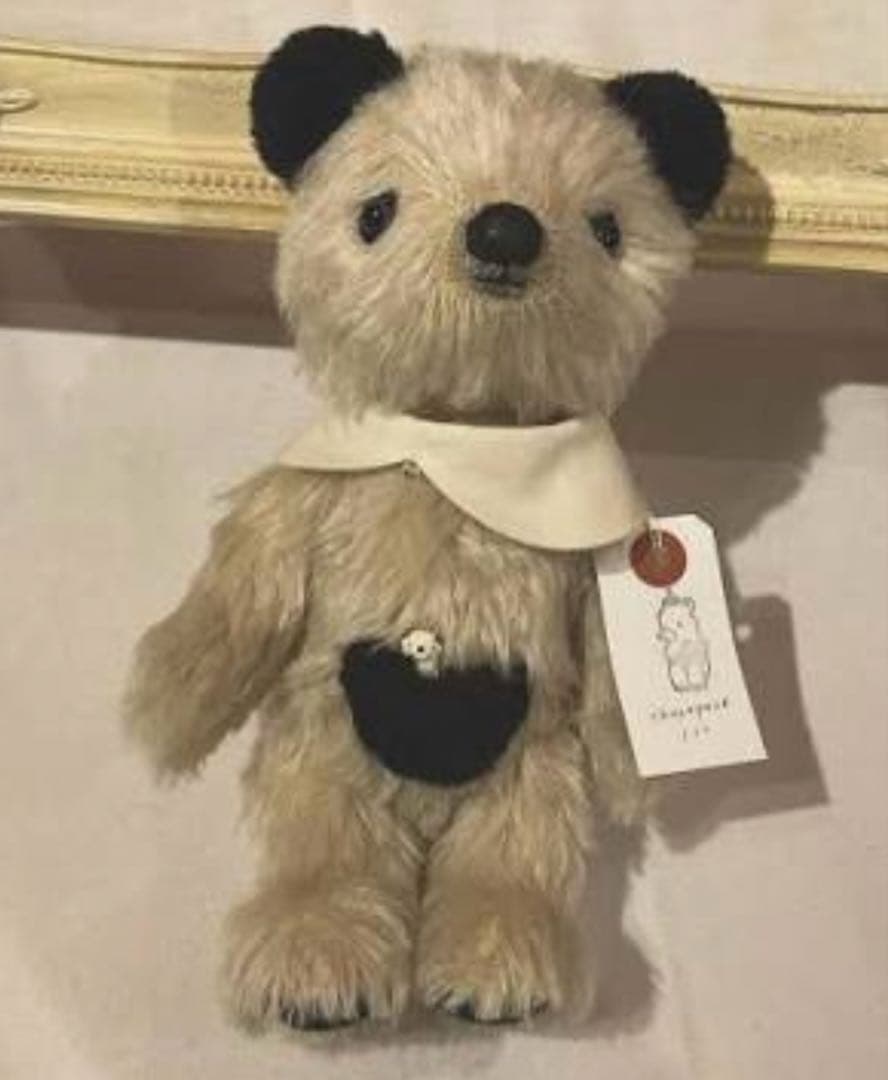 藤森ちかこ　作家　ぬいぐるみ　クマ　美品