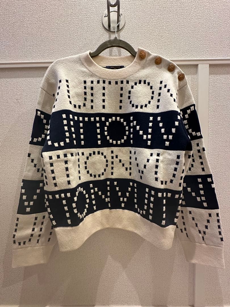 d*g様 Louis Vuitton ❤️オーバーサイズ ウール ニット セータ