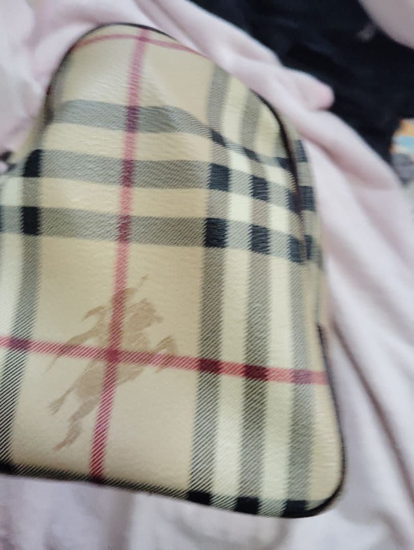 Burberry ボストンバッグ ベージュ・チェック