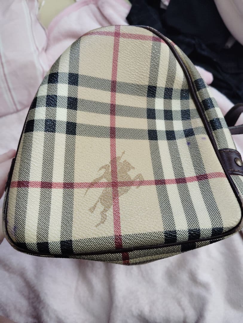 Burberry ボストンバッグ ベージュ・チェック