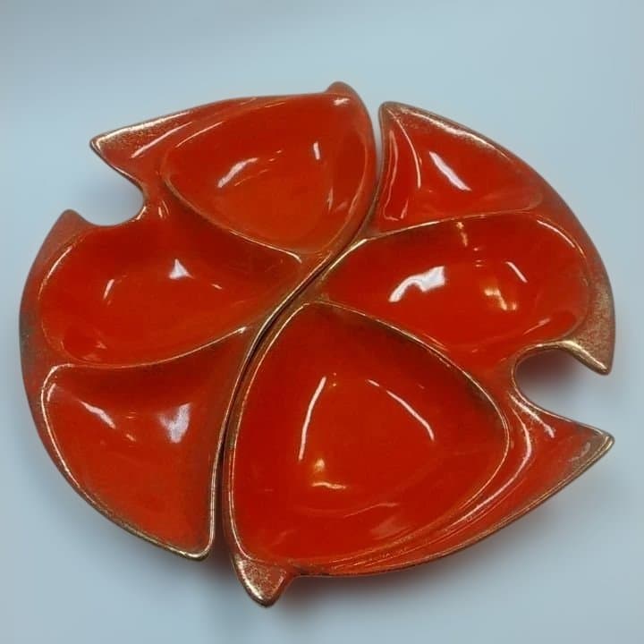 ミッドセンチュリー アッシュトレイ　アンティーク　50s