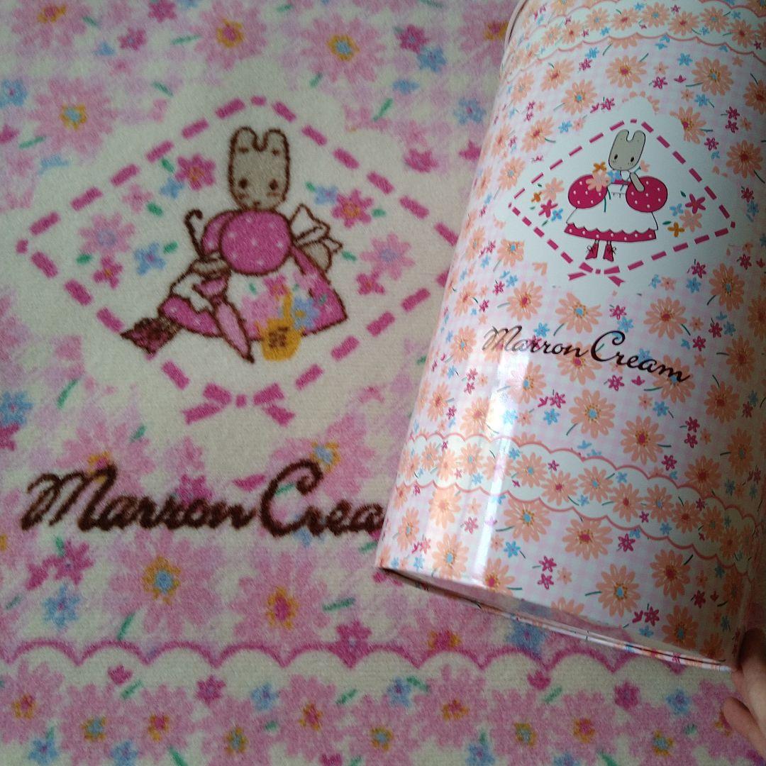 ルームボックス　絨毯　マット　デスクマット　カーペット　マロンクリーム　サンリオ