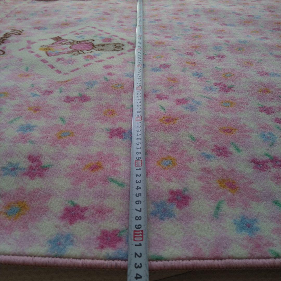 ルームボックス　絨毯　マット　デスクマット　カーペット　マロンクリーム　サンリオ