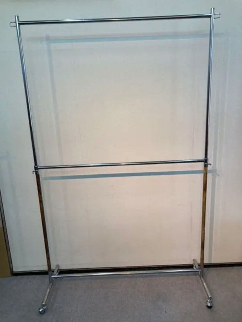 ★美品★メンテ済■120cm幅 ■店舗用　アパレルハンガーラック★直接引き取り可