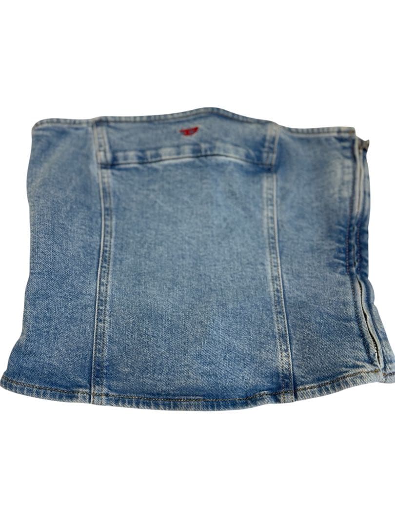 DIESEL ディーゼル　ベアトップ De-Ville デニムビスチェ