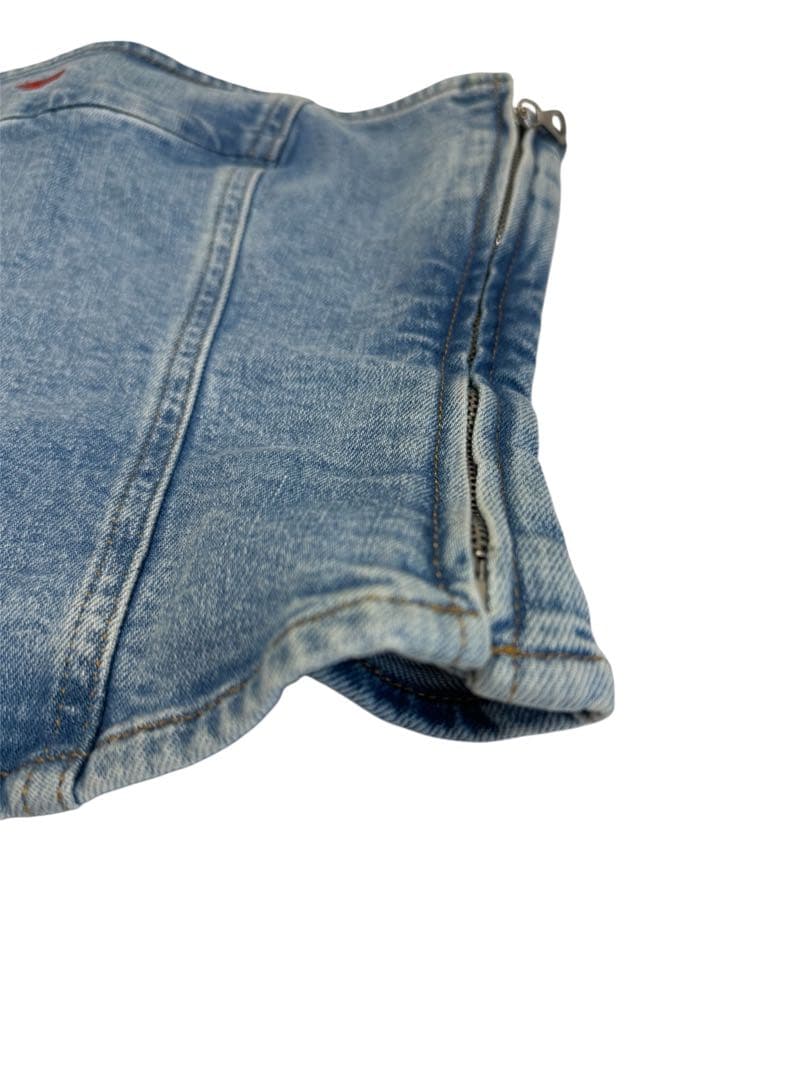 DIESEL ディーゼル　ベアトップ De-Ville デニムビスチェ