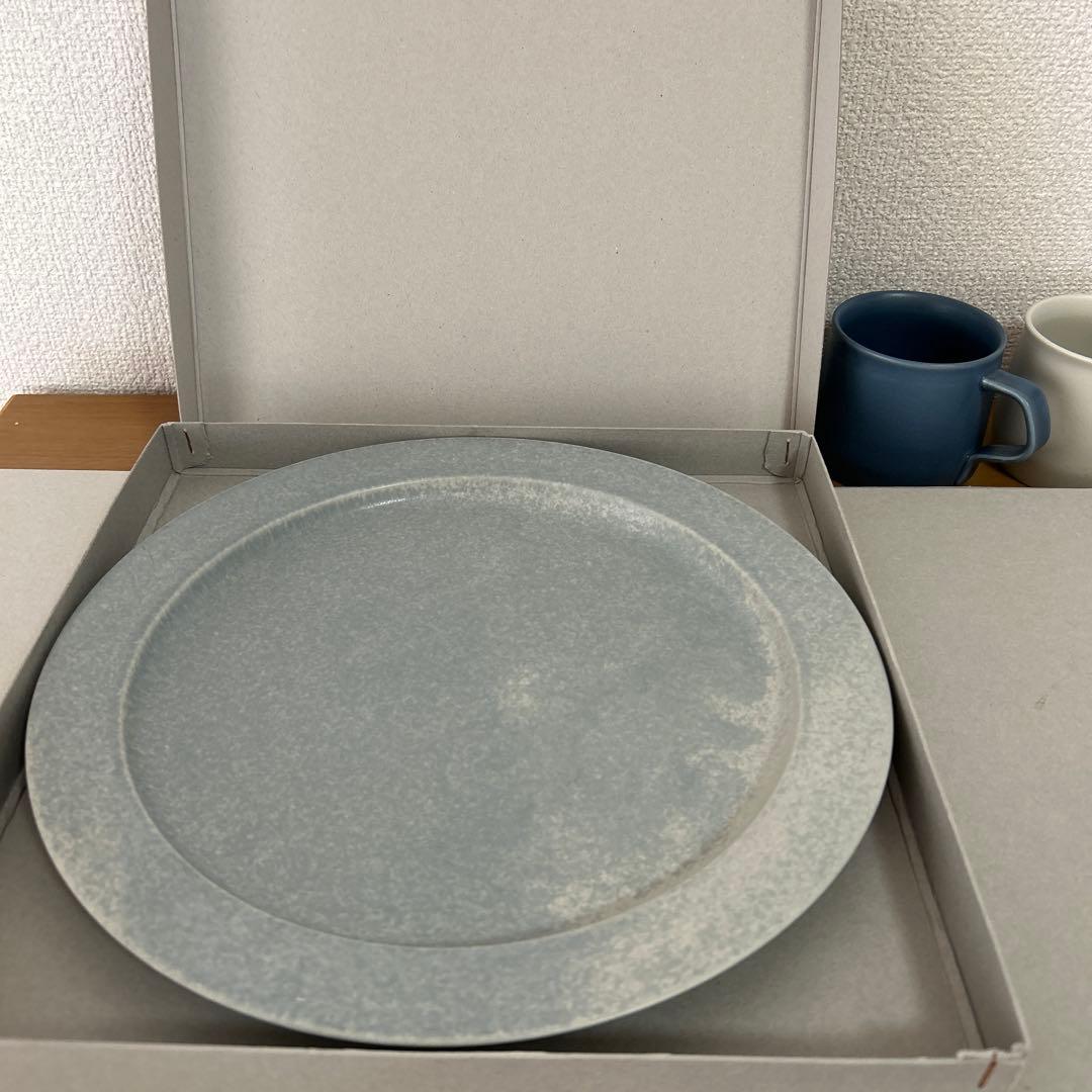 〔だんご様〕イイホシユミコ プレート（L）約28㎝ 3枚