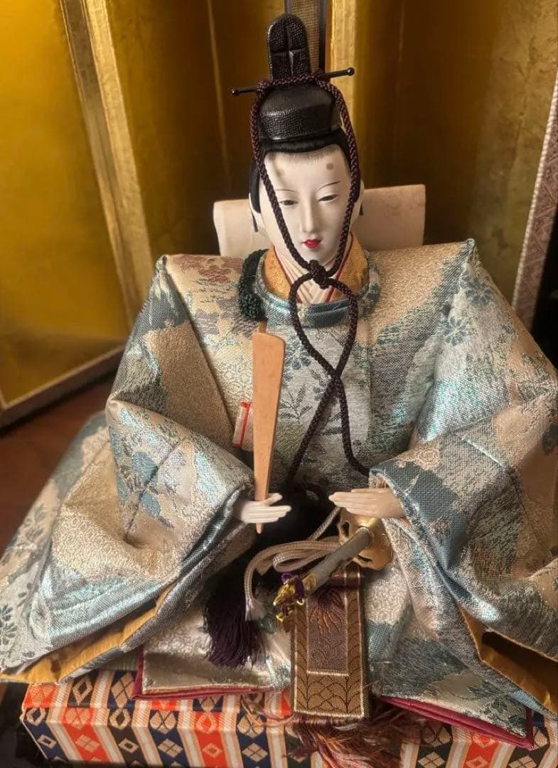 高級雛人形　御内裏様　お雛様　台座　屏風　7段飾り　増村　親王飾りセット